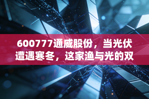 600777通威股份,当光伏遭遇寒冬,这家渔与光的双栖龙头还能买吗?