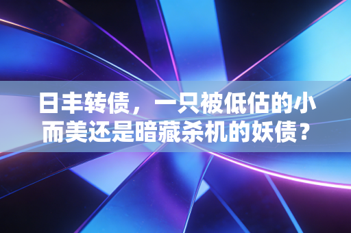 日丰转债，一只被低估的小而美还是暗藏杀机的妖债？