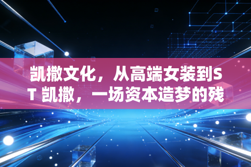 凯撒文化,从高端女装到ST 凯撒,一场资本造梦的残酷警示录