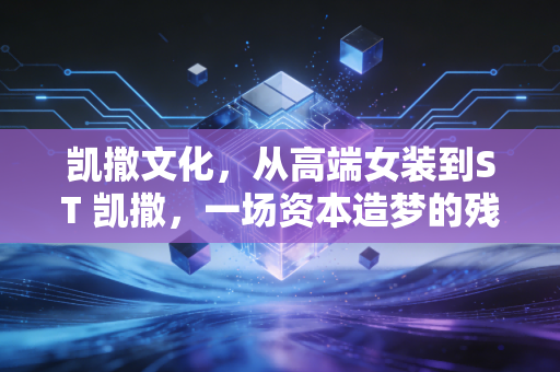 凯撒文化,从高端女装到ST 凯撒,一场资本造梦的残酷警示录