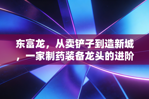 东富龙，从卖铲子到造新城，一家制药装备龙头的进阶与焦虑