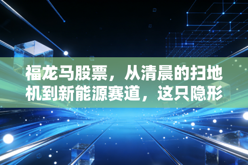 福龙马股票，从清晨的扫地机到新能源赛道，这只隐形冠军到底藏着多少潜力？