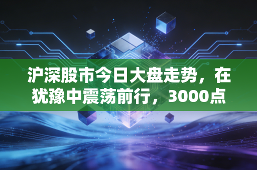 沪深股市今日大盘走势，在犹豫中震荡前行，3000点拉锯战背后的众生相
