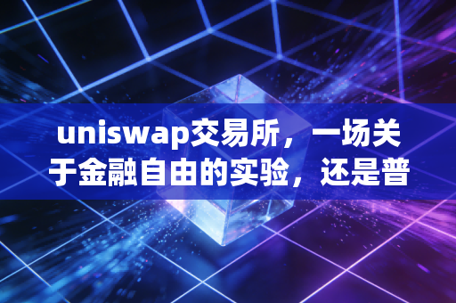 uniswap交易所，一场关于金融自由的实验，还是普通人的流动性陷阱？