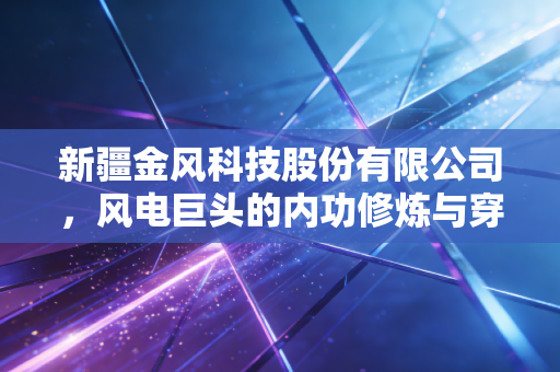 新疆金风科技股份有限公司，风电巨头的内功修炼与穿越周期的底气