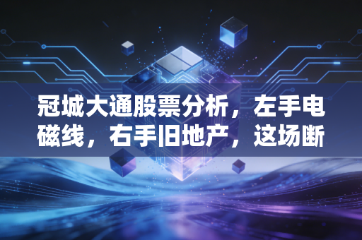 冠城大通股票分析，左手电磁线，右手旧地产，这场断舍离的转型还要熬多久？