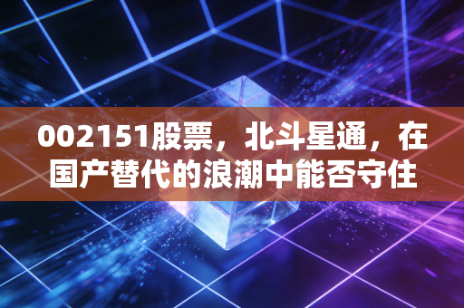 002151股票，北斗星通，在国产替代的浪潮中能否守住芯跳？
