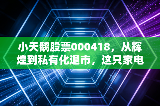 小天鹅股票000418，从辉煌到私有化退市，这只家电白马股留给投资者的终极启示
