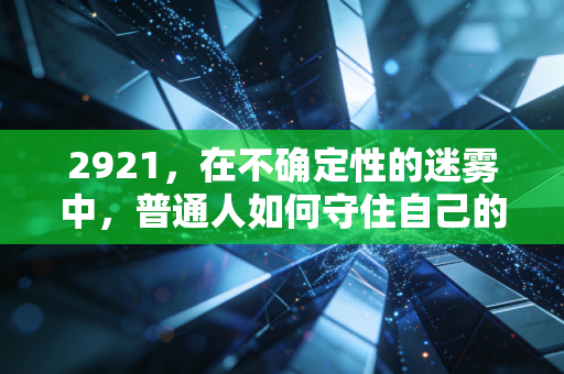 2921，在不确定性的迷雾中，普通人如何守住自己的财富防线