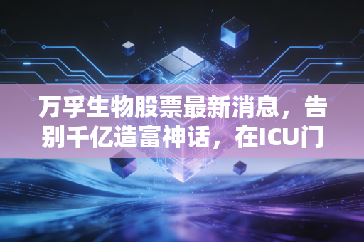 万孚生物股票最新消息，告别千亿造富神话，在ICU门口寻找新的确定性