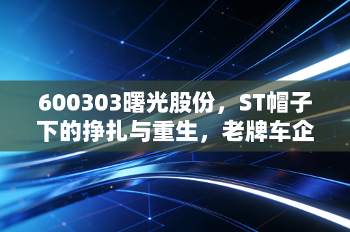 600303曙光股份，ST帽子下的挣扎与重生，老牌车企的生死局