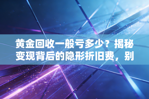 黄金回收一般亏多少？揭秘变现背后的隐形折旧费，别等到卖金时才拍大腿