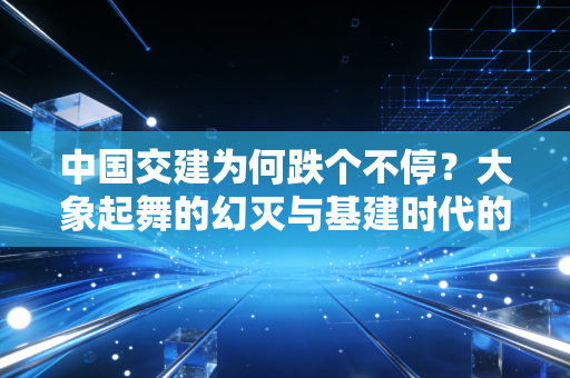 中国交建为何跌个不停？大象起舞的幻灭与基建时代的落寞
