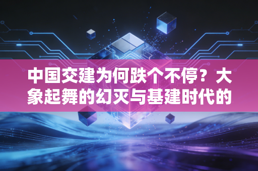 中国交建为何跌个不停？大象起舞的幻灭与基建时代的落寞