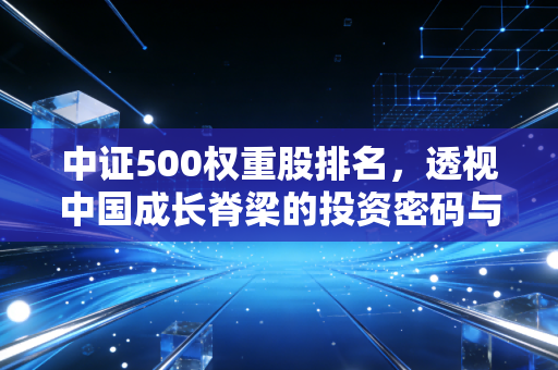 中证500权重股排名，透视中国成长脊梁的投资密码与生活启示