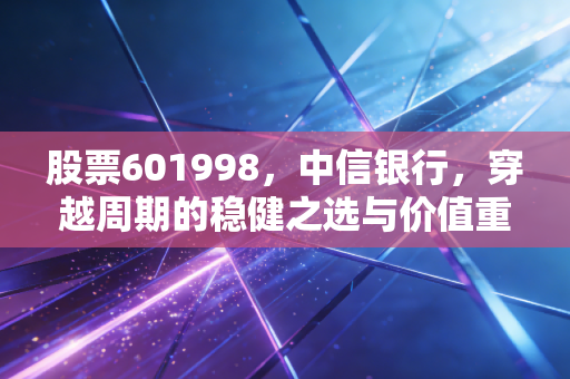股票601998，中信银行，穿越周期的稳健之选与价值重估的深层逻辑