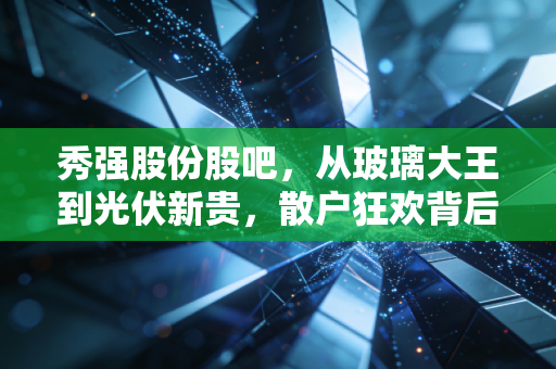 秀强股份股吧，从玻璃大王到光伏新贵，散户狂欢背后的冷思考与机遇