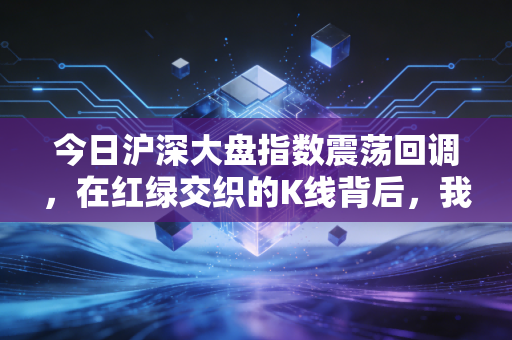 今日沪深大盘指数震荡回调,在红绿交织的K线背后,我们该如何安放自己的焦虑?