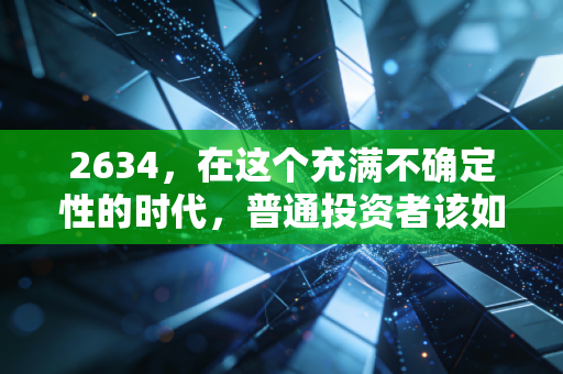 2634，在这个充满不确定性的时代，普通投资者该如何守住自己的钱袋子？