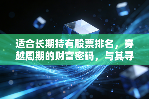 适合长期持有股票排名，穿越周期的财富密码，与其寻找代码不如寻找长坡厚雪