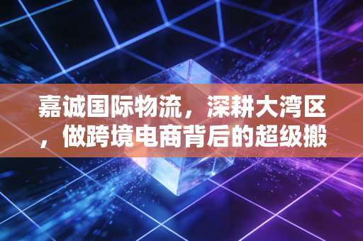 嘉诚国际物流，深耕大湾区，做跨境电商背后的超级搬运工