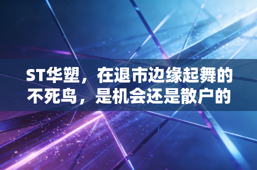 ST华塑，在退市边缘起舞的不死鸟，是机会还是散户的绞肉机？