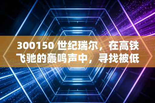 300150 世纪瑞尔，在高铁飞驰的轰鸣声中，寻找被低估的安全守门人