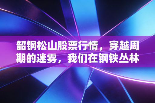 韶钢松山股票行情，穿越周期的迷雾，我们在钢铁丛林里寻找什么？