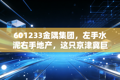 601233金隅集团，左手水泥右手地产，这只京津冀巨无霸是被低估的黄金坑还是价值陷阱？