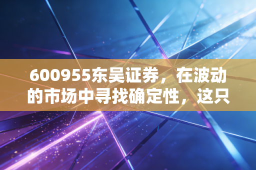 600955东吴证券，在波动的市场中寻找确定性，这只苏南猛虎还值得持有吗？