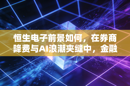 恒生电子前景如何，在券商降费与AI浪潮夹缝中，金融IT老大的破局之路