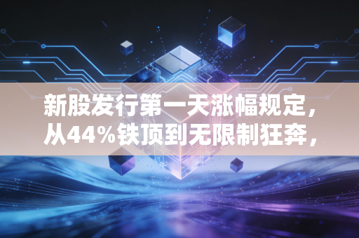 新股发行第一天涨幅规定，从44%铁顶到无限制狂奔，A股打新逻辑的巨变