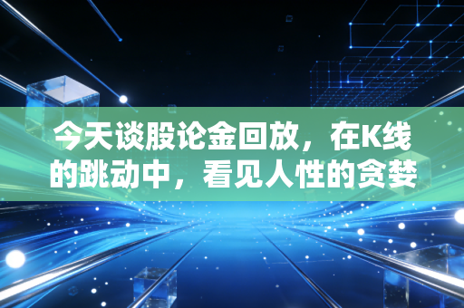今天谈股论金回放，在K线的跳动中，看见人性的贪婪与恐惧——震荡市里的生存法则