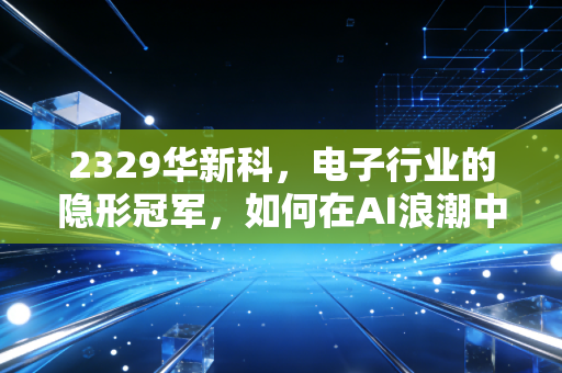 2329华新科，电子行业的隐形冠军，如何在AI浪潮中寻找确定性？