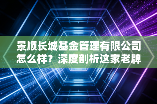景顺长城基金管理有限公司怎么样？深度剖析这家老牌合资大厂的投资底色与实战体验