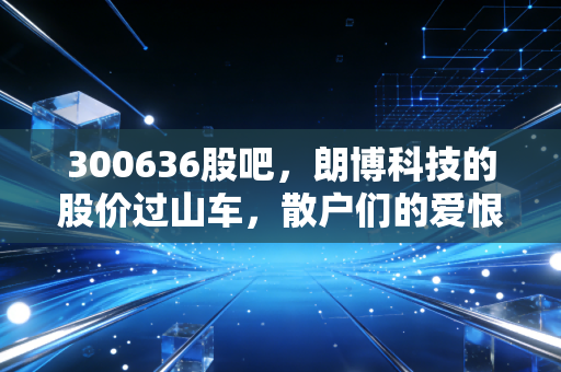 300636股吧，朗博科技的股价过山车，散户们的爱恨情仇究竟值不值？