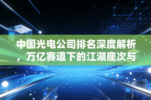 中国光电公司排名深度解析，万亿赛道下的江湖座次与投资逻辑