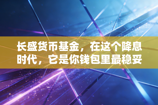 长盛货币基金，在这个降息时代，它是你钱包里最稳妥的压舱石吗？