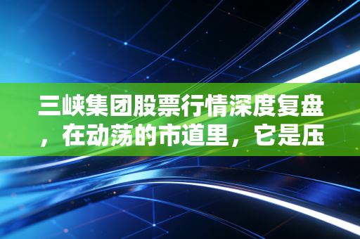 三峡集团股票行情深度复盘，在动荡的市道里，它是压舱石还是避风港？