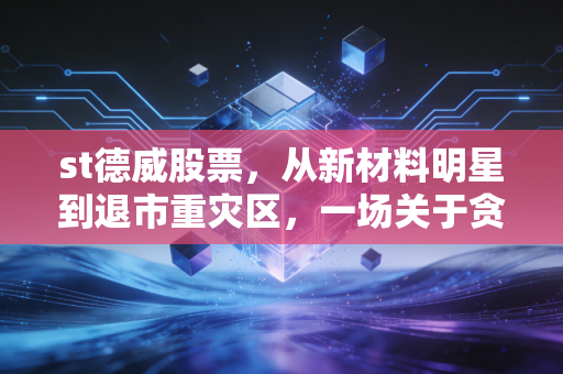 st德威股票，从新材料明星到退市重灾区，一场关于贪婪与悔恨的警示录