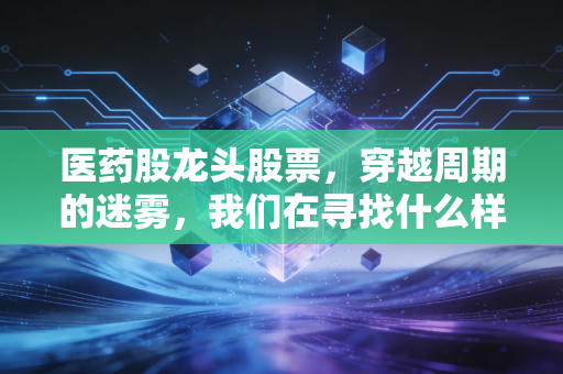 医药股龙头股票，穿越周期的迷雾，我们在寻找什么样的长命生意？