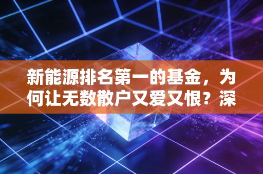 新能源排名第一的基金，为何让无数散户又爱又恨？深度复盘与未来展望