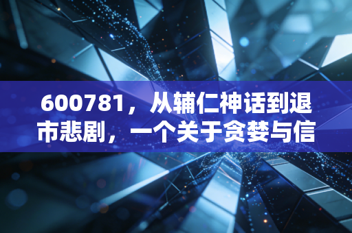600781，从辅仁神话到退市悲剧，一个关于贪婪与信任的财经警示录