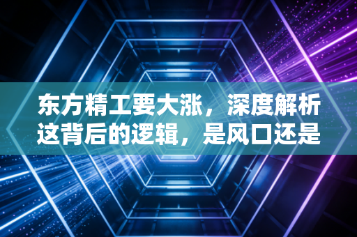 东方精工要大涨，深度解析这背后的逻辑，是风口还是实力？