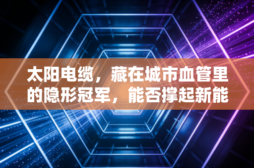 太阳电缆，藏在城市血管里的隐形冠军，能否撑起新能源的半边天？