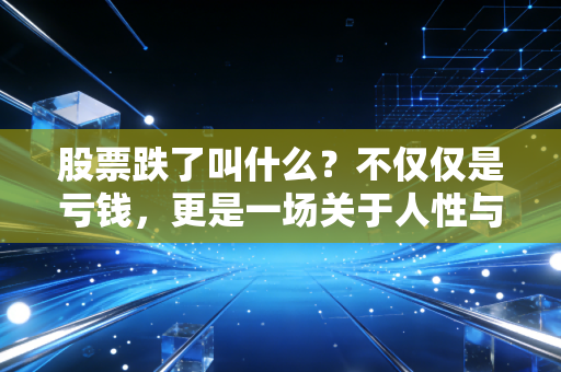 股票跌了叫什么？不仅仅是亏钱，更是一场关于人性与周期的修行