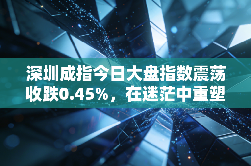 深圳成指今日大盘指数震荡收跌0.45%，在迷茫中重塑信心，这或许是最好的布局良机