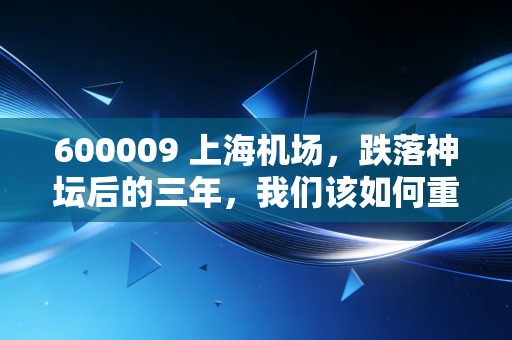 600009 上海机场，跌落神坛后的三年，我们该如何重新审视这只曾经的免税之王？