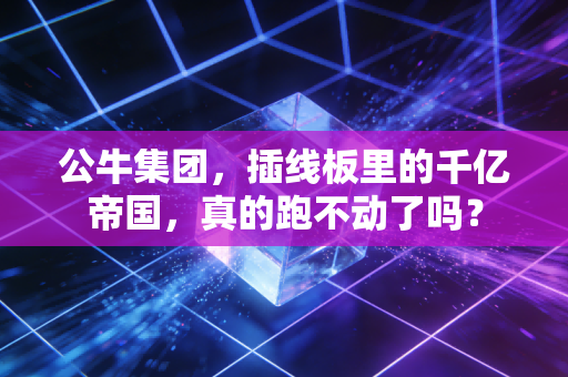 公牛集团，插线板里的千亿帝国，真的跑不动了吗？