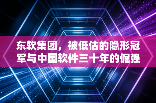 东软集团，被低估的隐形冠军与中国软件三十年的倔强样本